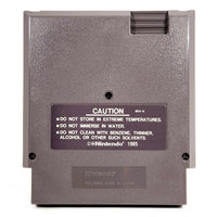 American Gladiators Nintendo NES Very Good Loose - Cartridge Back View