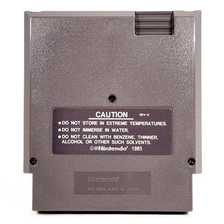 American Gladiators Nintendo NES Very Good Loose - Cartridge Back View