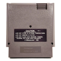 Bad Dudes Nintendo NES Very Good Loose - Back Label Of Cartridge