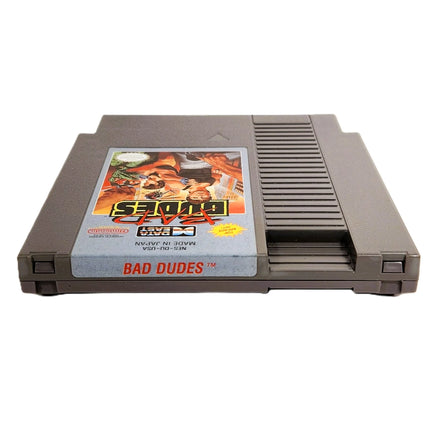Bad Dudes Nintendo NES Very Good Loose - Cartridge Spine Label