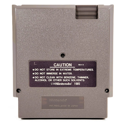 Batman The Video Game CIB Nintendo NES Very Good - Back view of game cartridge