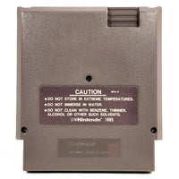 Blaster Master Nintendo NES Very Good Loose - Back Of Official Game Cartridge