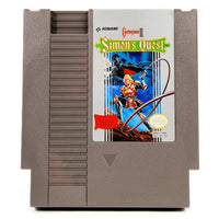 Castlevania II Simon's Quest Nintendo NES CIB Like New - Front of official game cartridge