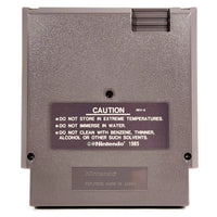 Castlevania II Simons Quest Nintendo NES Like New - Back Label Of Cartridge