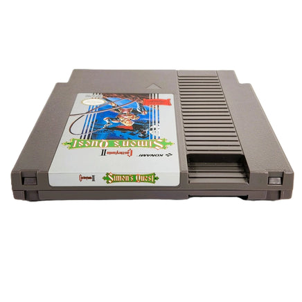 Castlevania II Simons Quest Nintendo NES Like New - Label Of Official Game Cartridge