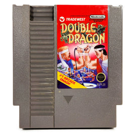 Double Dragon Nintendo NES Good Loose - Front Of Cartridge Label View