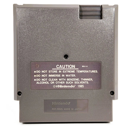 Double Dragon Nintendo NES Good Loose - Authentic Cartridge Back