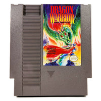 Dragon Warrior Nintendo NES Very Good Loose - Front Of Official Game Cartridge