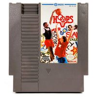 Hoops Nintendo Nes Good Loose - Cartridge Front View