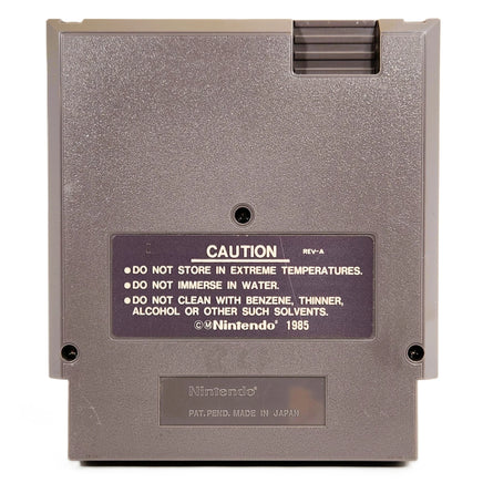 Hoops Nintendo Nes Good Loose - Cartridge Back View