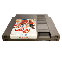 Hoops Nintendo Nes Good Loose - Top Edge Cartridge Label