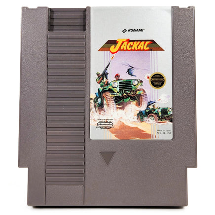 Jackal Nintendo NES Very Good Loose - Cartridge Front View