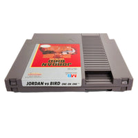 Jordan Vs Bird One On One Nintendo NES Very Good Loose - Top Edge Cartridge Label