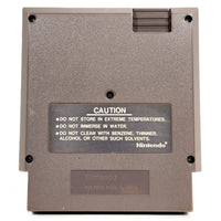 Kung Fu 5 Screw Nintendo NES Good Loose - Back Of Authentic Cartridge