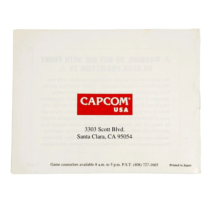 Mega Man 3 Nintendo NES CIB Very Good - Authentic game manual bake view