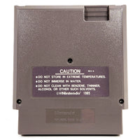 Mega Man Nintendo NES Good Loose - Back Of Official Game Cartridge