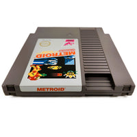 Metroid Nintendo Nes Very Good Loose - Cart Top Label