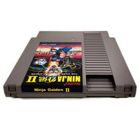 Ninja Gaiden Ii The Dark Sword Of Chaos Nintendo Nes Very Good - Cart Top Label