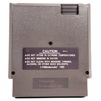 Ninja Gaiden Nintendo NES Very Good Loose - Back Of Authentic Cartridge