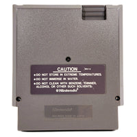 Pinball Nintendo NES Very Good Loose - Back Of Official Game Cartridge