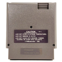 Rad Racer Nintendo NES Very Good Loose - Cartridge Back View