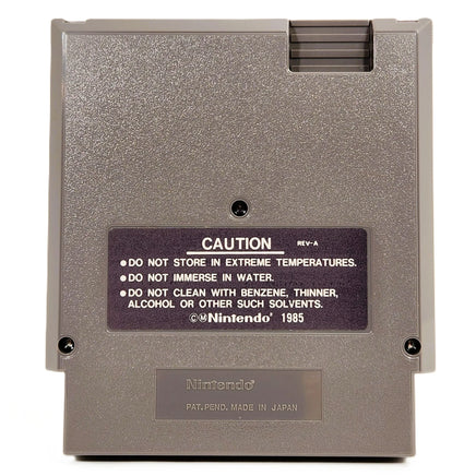 Rad Racer Nintendo NES Very Good Loose - Cartridge Back View