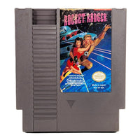Rocket Ranger for Nintendo NES - View of front of cartridge showing label, acceptable condition, loose