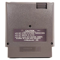 Side Pocket Nintendo NES Good Loose - Back Label Of Cartridge