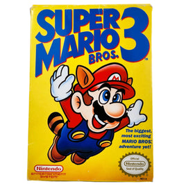 Super Mario Bros 3 Nintendo Nes Very Good - Box Font