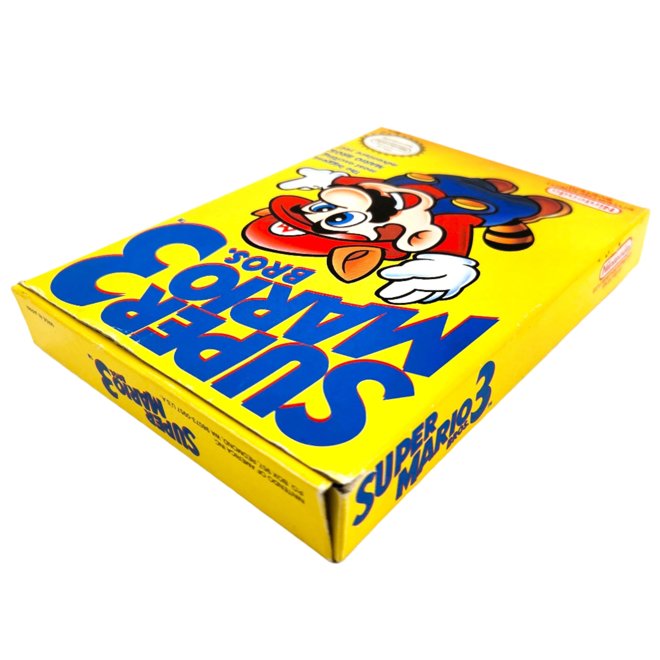 thumbnail interactive-video image 1 of Super Mario Bros 3 Fridge Magnet - Retro NES Video Game Box Art 1 of 5