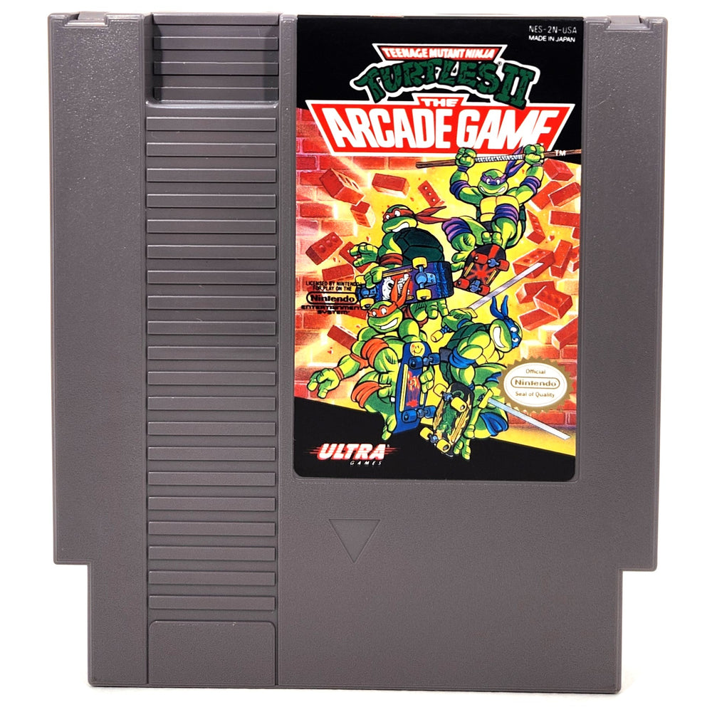 Teenage Mutant Ninja Turtles II: The Arcade Game - Nintendo NES - Very ...