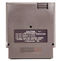 Tecmo Bowl Nintendo NES Very Good Loose - Cartridge Back View