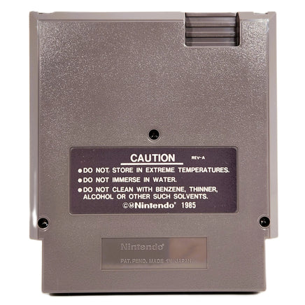 Tecmo Bowl Nintendo NES Very Good Loose - Cartridge Back View