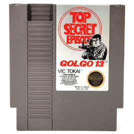 Golgo 13: Top Secret Episode - Nintendo NES (Good, Loose)