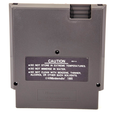 Hook Nintendo Nes Very Good Loose - Cartridge Back