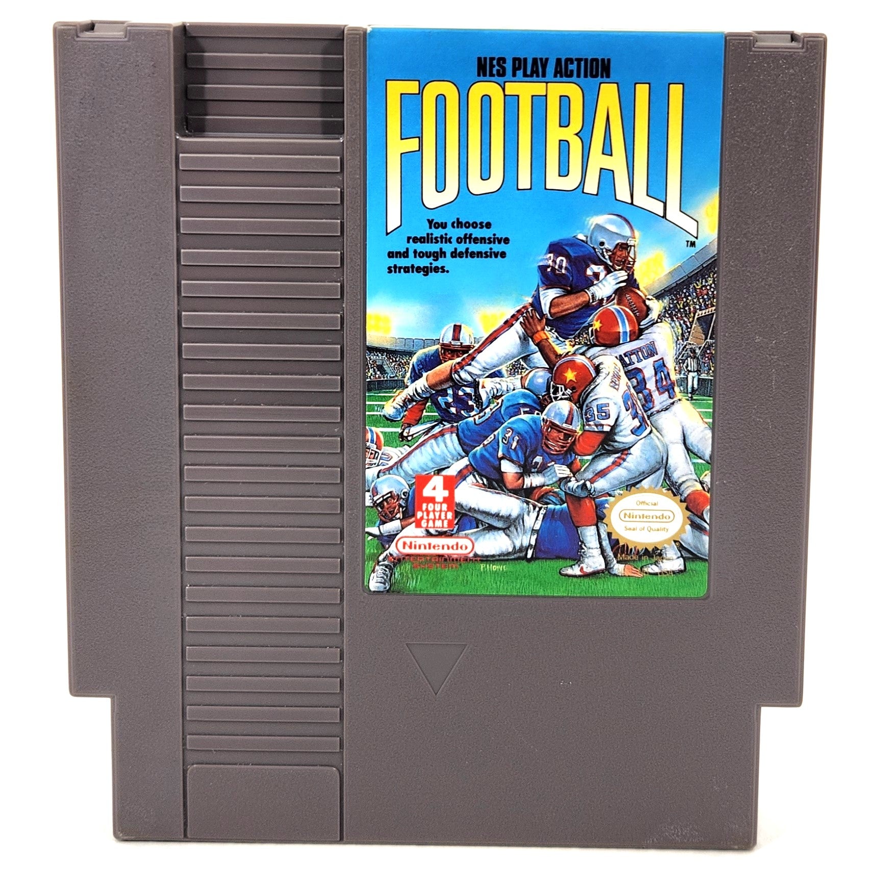 Buy NES Play Action Football – Classic 4-Player NFL Game!| Retro