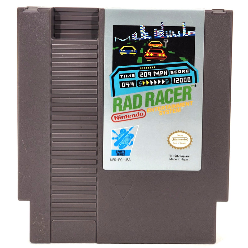 Road Racers Nes Rad Racer 1 - Nintendo NES - Good - Loose| Retro Game Fan - Classic ...