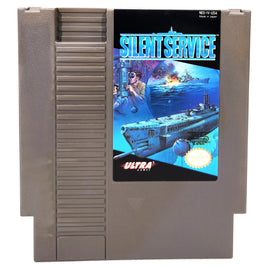 Silent Service - Nintendo NES - Good - Loose