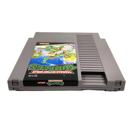 Teenage Mutant Ninja Turtles TMNT for Nintendo NES Very Good Loose - Top Spine Label of Game Cartridge