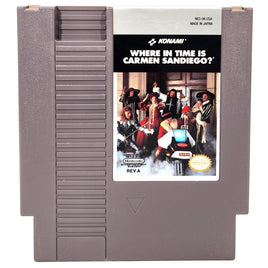 Where in Time is Carmen Sandiego? - Nintendo NES (Good, Loose)