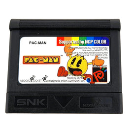 PacMan Neo Geo Pocket Color Like New Front of Cartridge