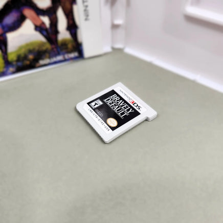 Bravely Default for Nintendo 3DS - Game cartridge front, very good condition