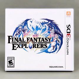 Final Fantasy Explorers for Nintendo 3DS - Front of authentic game case, like new condition