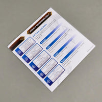 Final Fantasy Explorers for Nintendo 3DS - Rear cover of original game instruction manual, like new condition