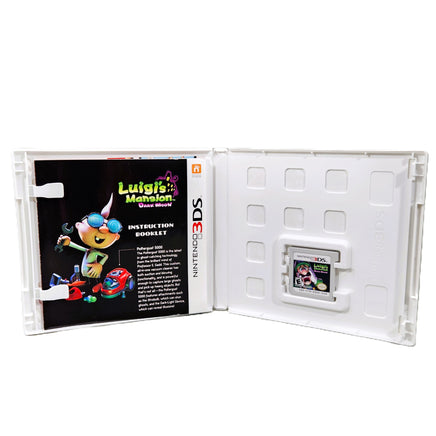 Luigis Mansion Dark Moon Nintendo 3DS Good - Complete In Box Case Open To Show Contents (CIB)