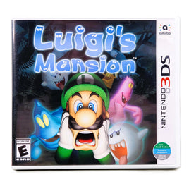 Luigis Mansion Nintendo 3DS Very Good - Front Of Authentic Game Case