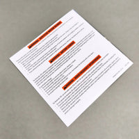 Monster Hunter 4 Ultimate for Nintendo 3DS - Back view of genuine game instruction booklet, very good condition