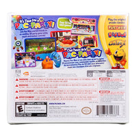 Pac Man Party 3D Nintendo 3DS Brand New - Original Case Back View