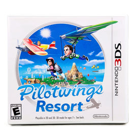 Pilotwings Resort Nintendo 3DS Like New - Authentic Game Case Front View