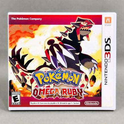 Pokemon Omega Ruby for Nintendo 3DS - CIB Game packaging front, very good condition